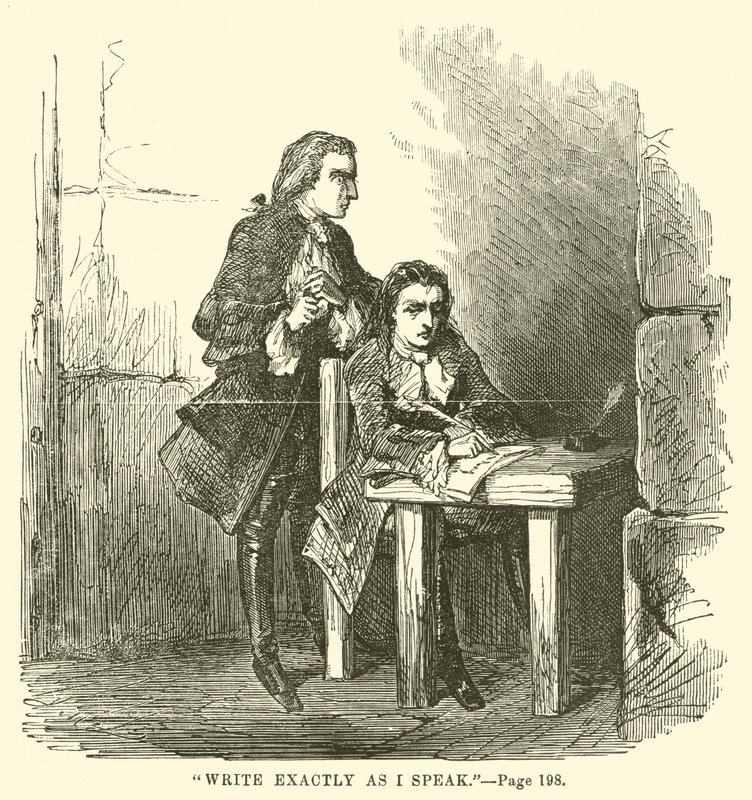 Ilustração para um conto de duas cidades por Charles Dickens de John McLenan