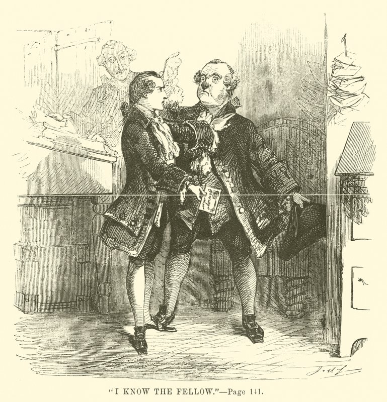 Ilustração para um conto de duas cidades por Charles Dickens de John McLenan
