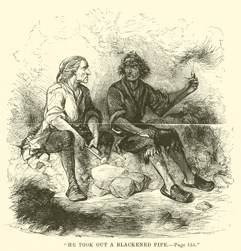 Ilustração para um conto de duas cidades por Charles Dickens de John McLenan