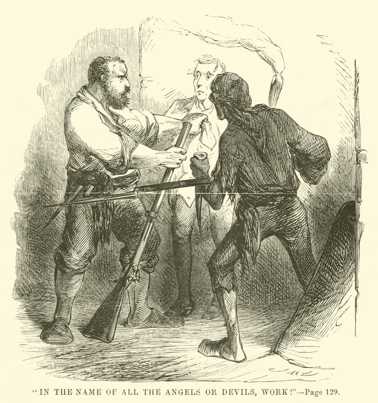 Ilustração para um conto de duas cidades por Charles Dickens de John McLenan