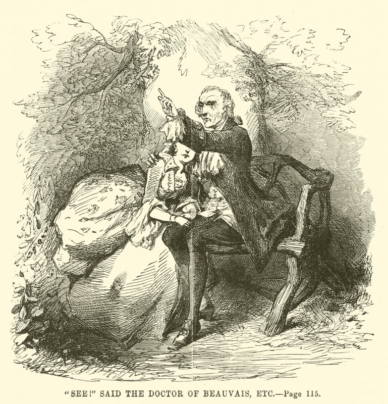 Ilustração para um conto de duas cidades por Charles Dickens de John McLenan