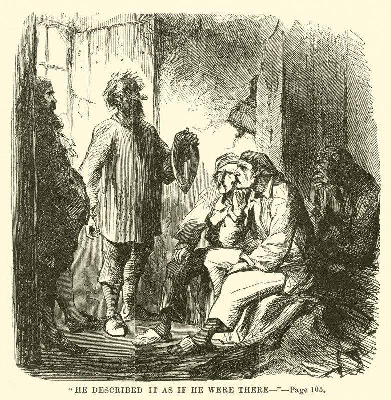 Ilustração para um conto de duas cidades por Charles Dickens de John McLenan