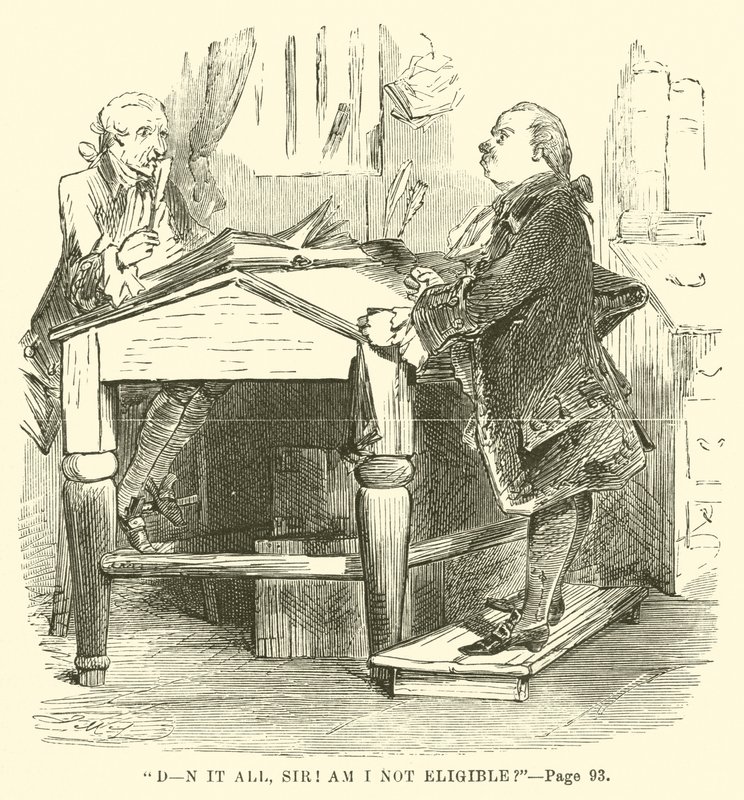 Ilustração para um conto de duas cidades por Charles Dickens de John McLenan