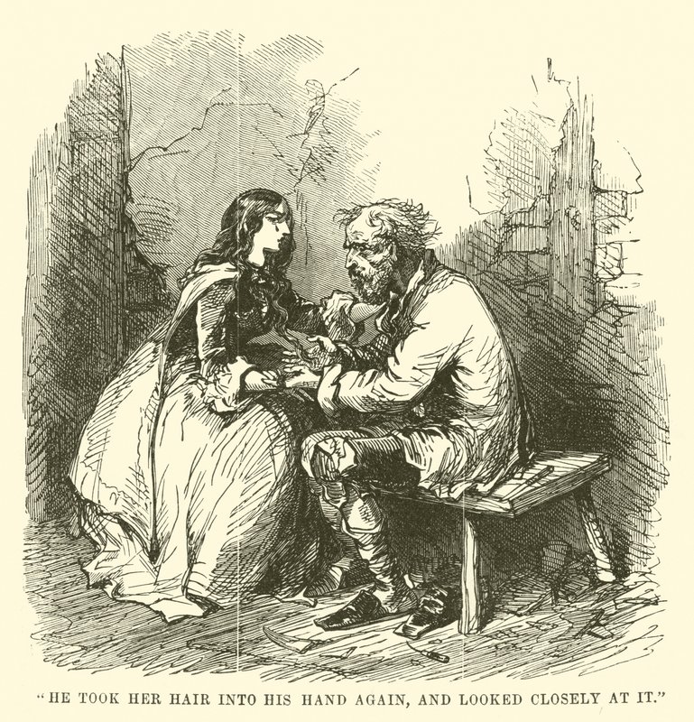 Ilustração para um conto de duas cidades por Charles Dickens de John McLenan