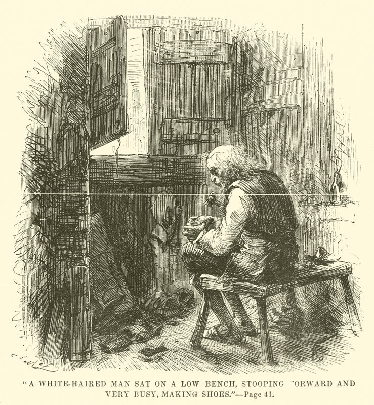 Ilustração para um conto de duas cidades por Charles Dickens de John McLenan