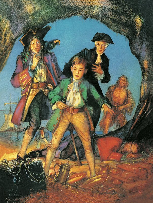 Ilha do Tesouro de John Millar Watt