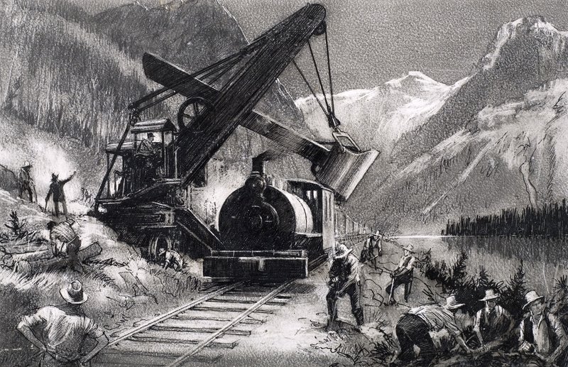 Quem disse... "Este projeto louco". A construção da Canadian Pacific Railway de John Millar Watt