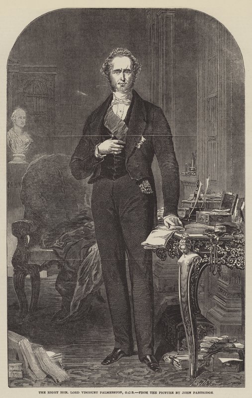 O Honrado Senhor Lord Visconde Palmerston, GCB de John Partridge