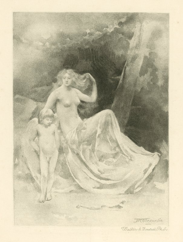 Ilustração para os poemas de Catulo (fotogravura) de John Reinhard Weguelin