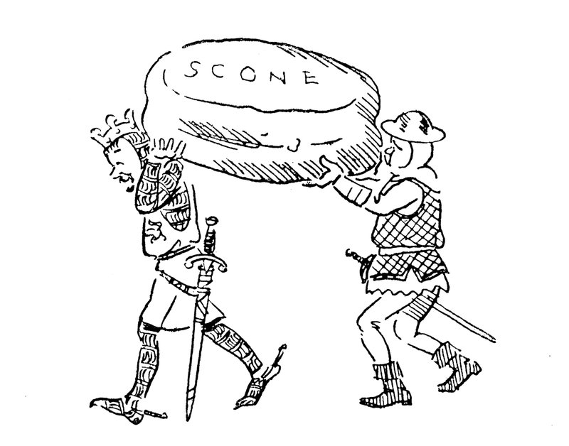 Rei Edward eu roubo a pedra de Scone de John Reynolds