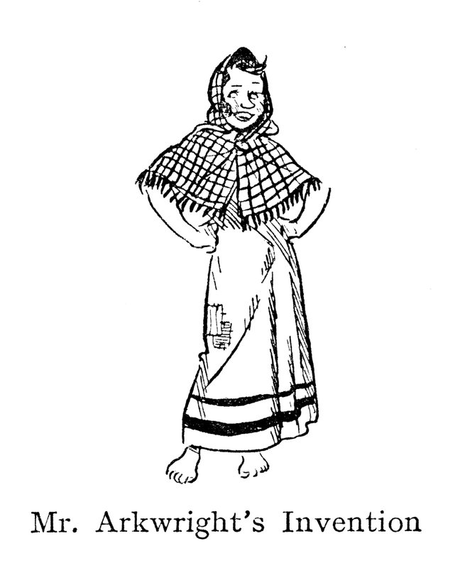 Girando Jenny, funcionária de têxteis solteira, Sr. Arkwrights Invenção de John Reynolds