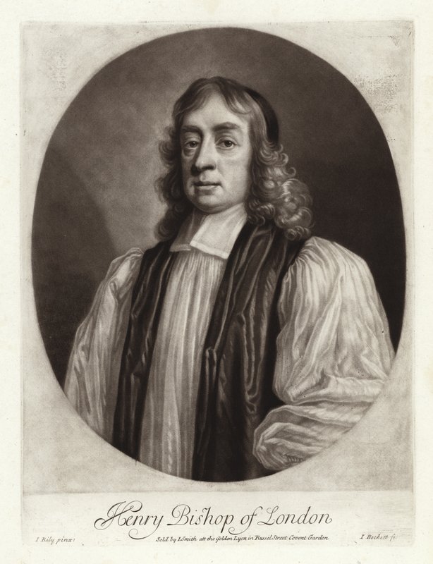 Retrato de Henry Compton, bispo de Londres de John Riley