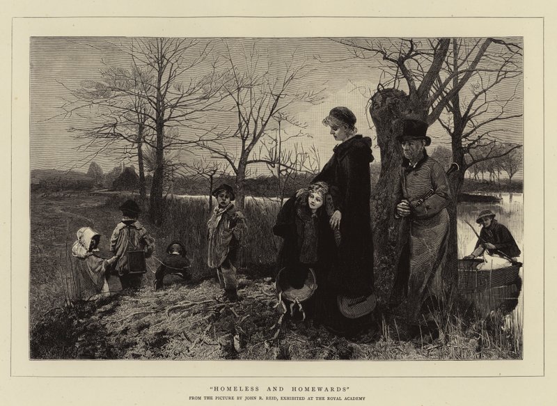Sem-teto e Homewards de John Robertson Reid