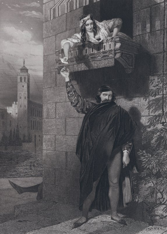 A mão errada (gravura) de John Rogers (after) Herbert