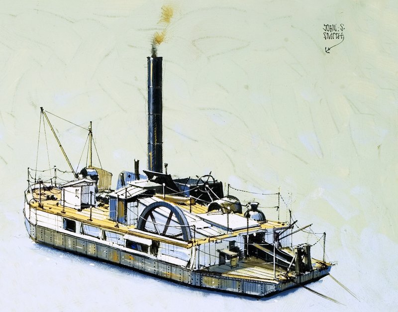 O Bertha, uma draga de 1844 de John S. Smith