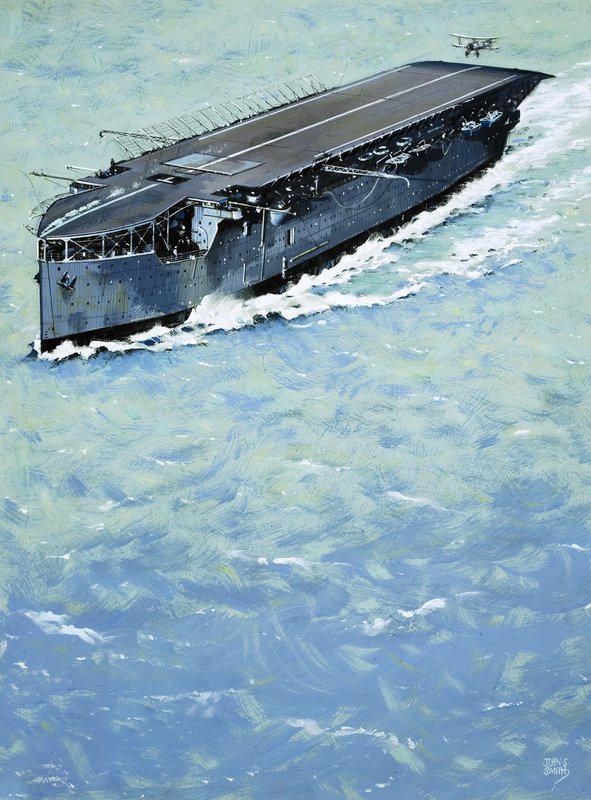 Os marinheiros voadores: Um antigo porta-aviões de John S. Smith