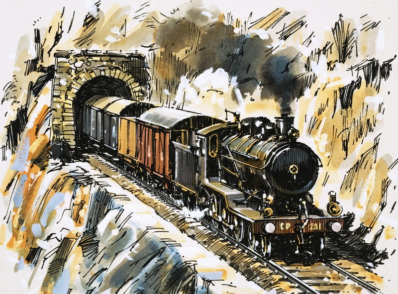 O mundo da velocidade e da potência: Um 4-6-0 de cilindros internos de John S. Smith