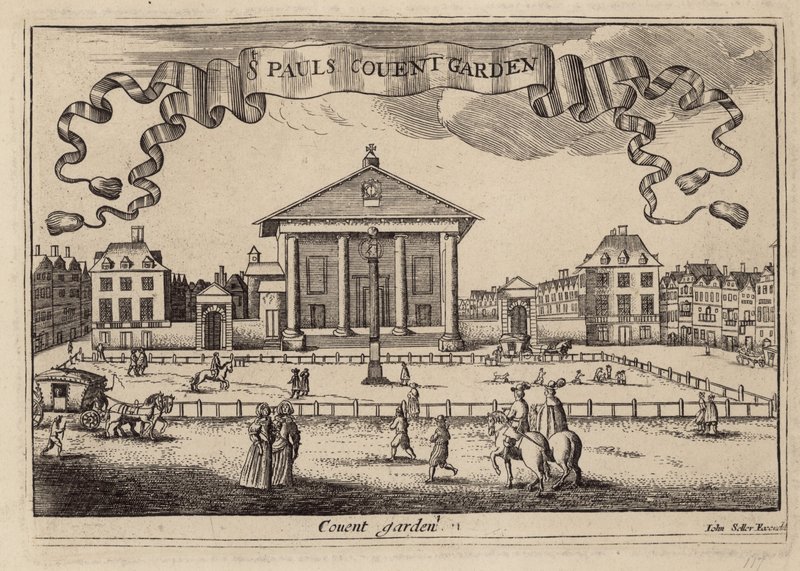 St Pauls Covent Garden de John Seller