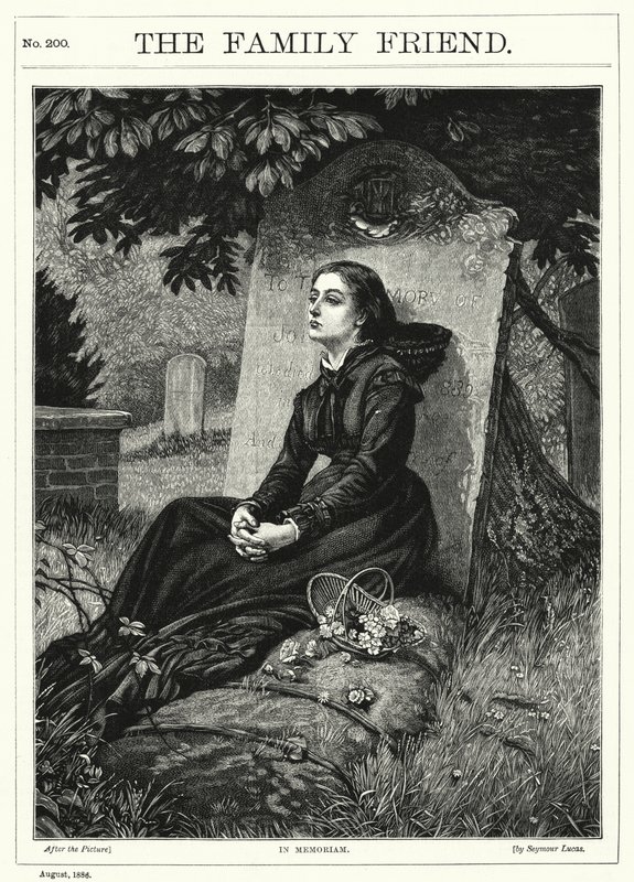 In memoriam (gravura) de John Seymour (after) Lucas