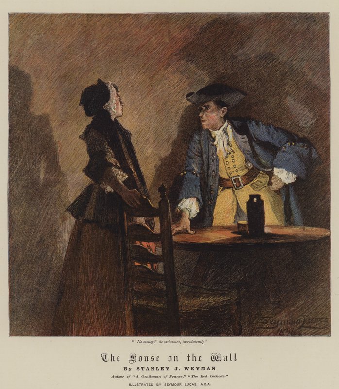 A Casa na Parede (Chromolitho) de John Seymour Lucas