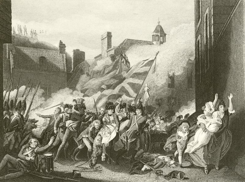 A morte do Major Pierson de John Singleton Copley