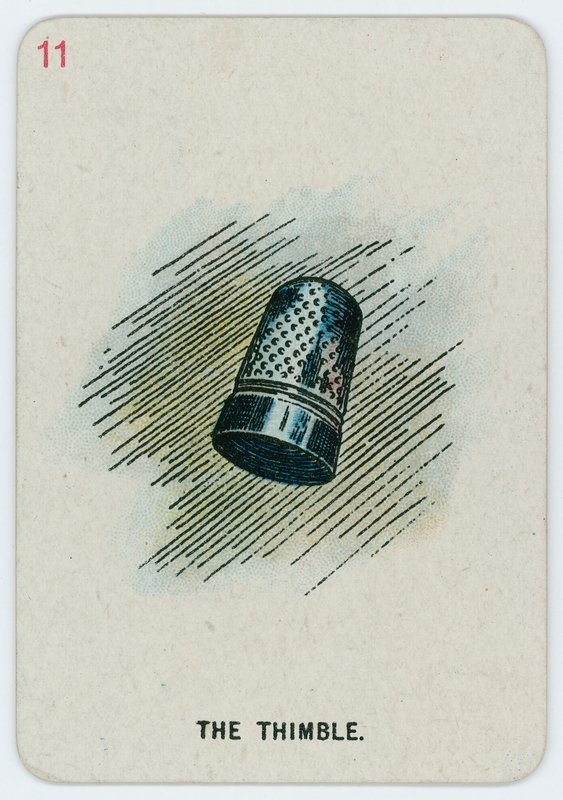 O dedal de John Tenniel