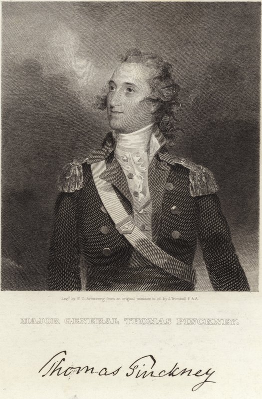 Major General Thomas Pinckney de John Trumbull
