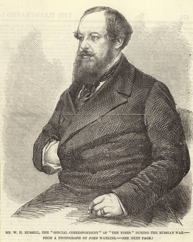 Retrato, de, senhor, william, howard, russell de John Watkins