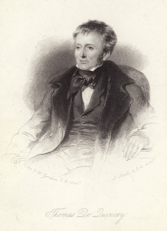 Thomas de Quincey, escritor inglês de John Watson Gordon