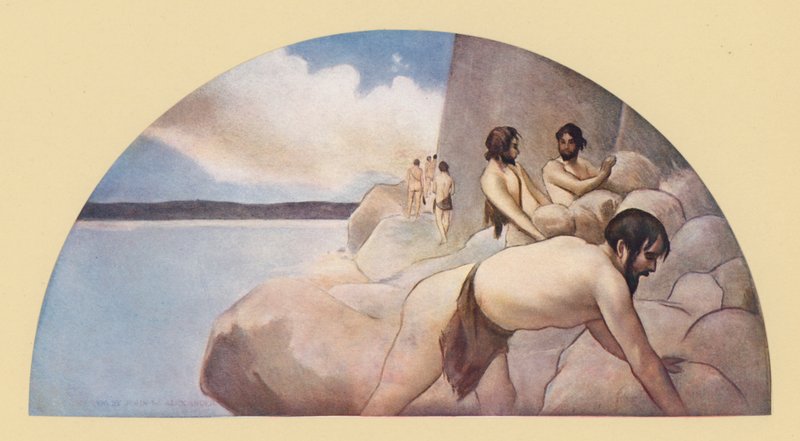 O Cairn (litografia a cores) de John White (after) Alexander