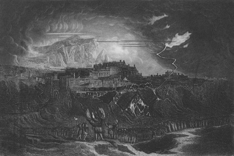 A Queda dos Muros de Jericó de John after Martin
