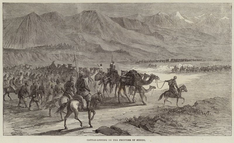 Pecado de Gado na Fronteira da Scinde de Joseph Austin Benwell