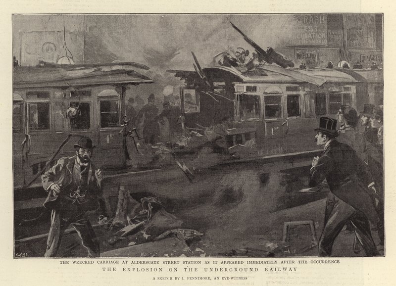 A Explosão na Ferrovia Subterrânea de Joseph Finnemore