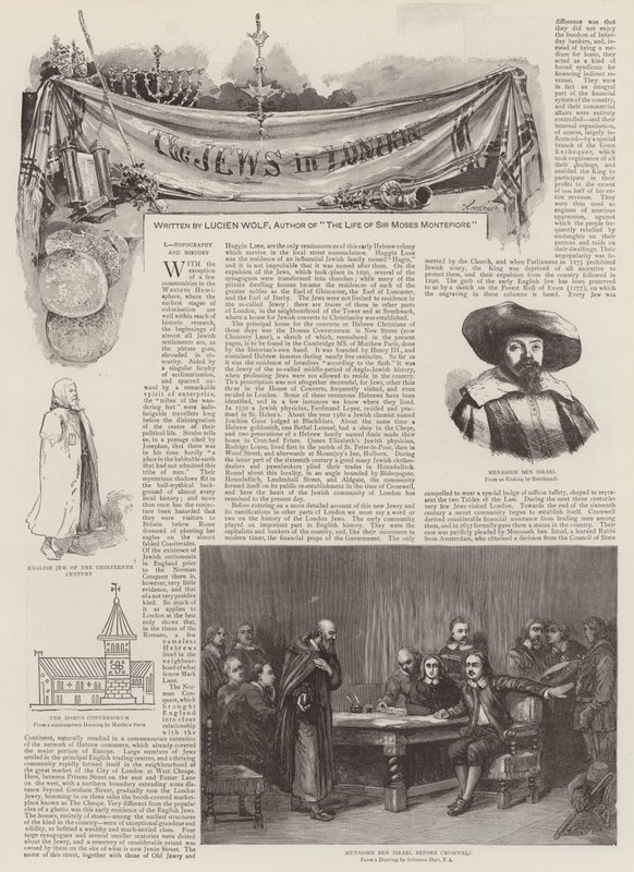 Os judeus em Londres de Joseph Finnemore