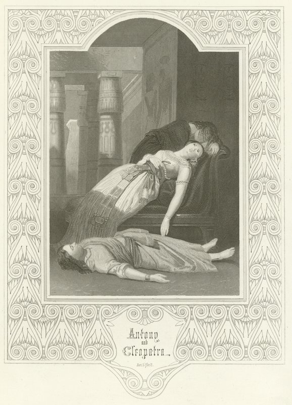 Antônio e Cleópatra, Ato V, Cena II de Joseph Kenny Meadows