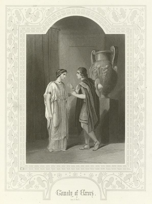 Comédia de Erros, Ato III, cena ii de Joseph Kenny Meadows