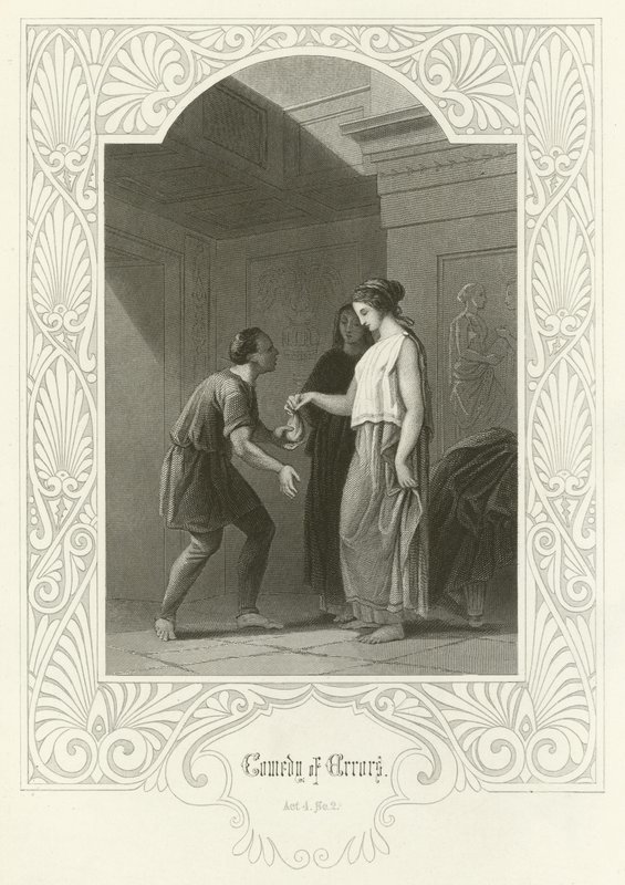 Comédia de Erros, Ato IV, Cena II de Joseph Kenny Meadows