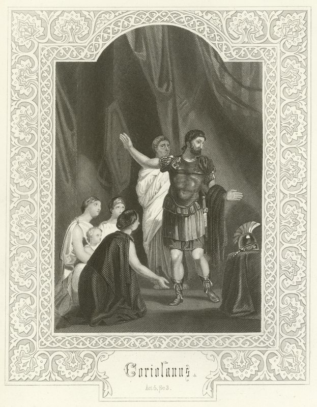 Coriolano, Ato V, Cena III de Joseph Kenny Meadows