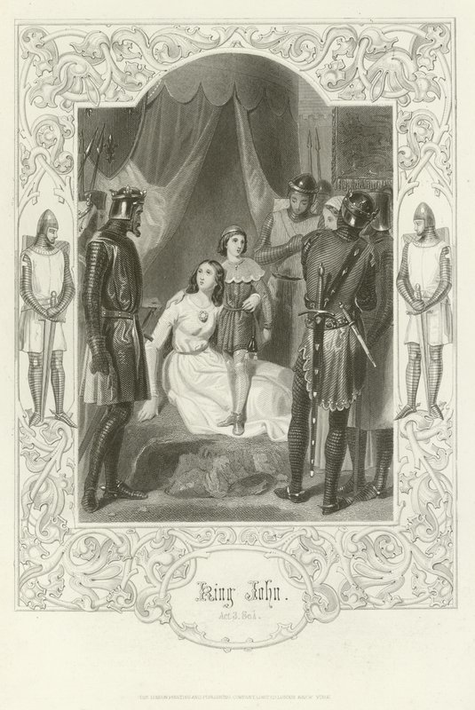 Rei João, Ato III, Cena I de Joseph Kenny Meadows
