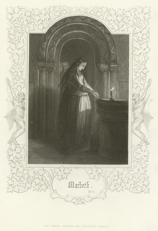 Macbeth, ato V de Joseph Kenny Meadows
