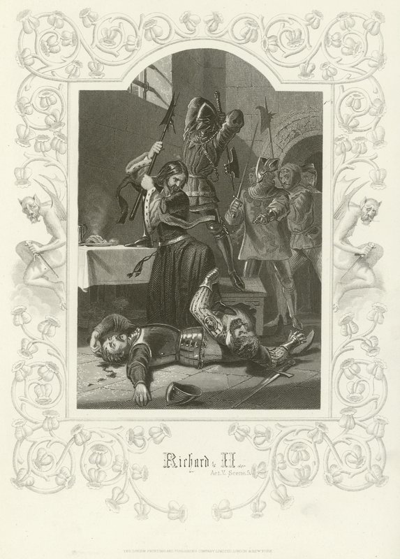 Richard II, ato V, cena V de Joseph Kenny Meadows