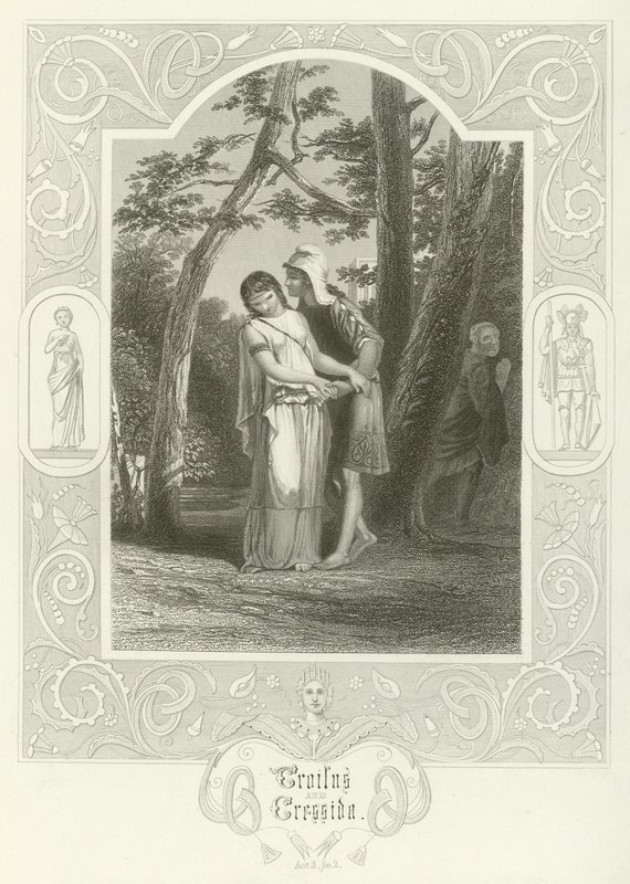 Troilus e Cressida, ato III, cena ii de Joseph Kenny Meadows