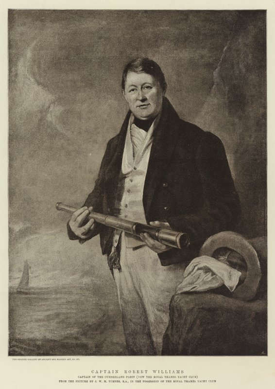 Capitão Robert Williams de Joseph Mallord William Turner