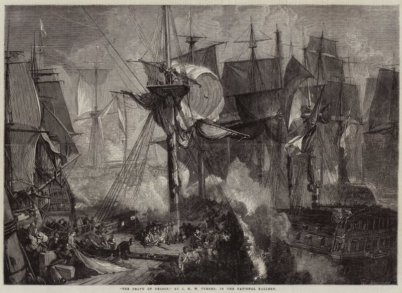 A morte de Nelson de Joseph Mallord William Turner