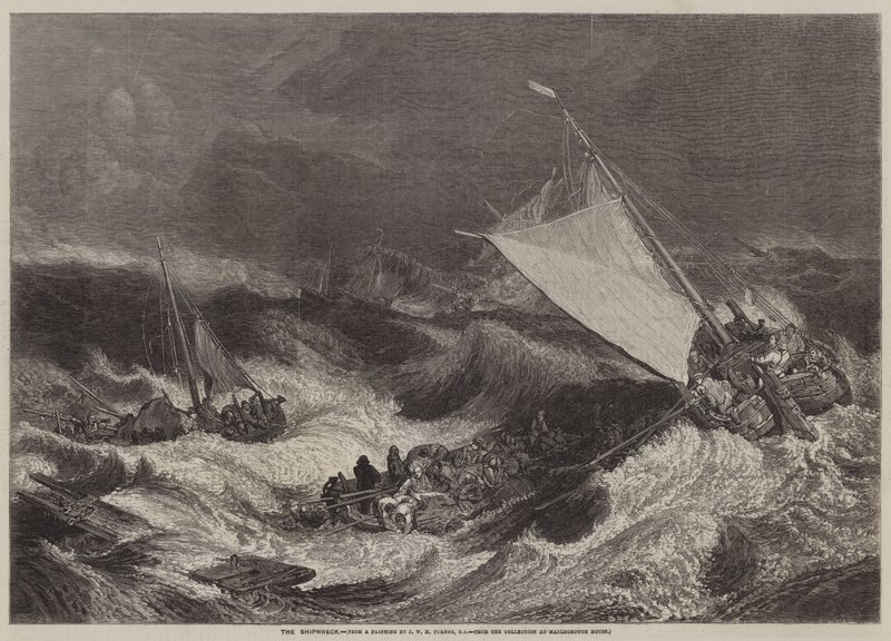 O naufrágio de Joseph Mallord William Turner