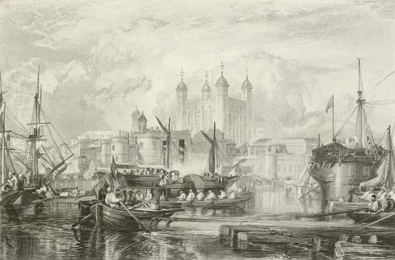 A torre de Londres de Joseph Mallord William Turner