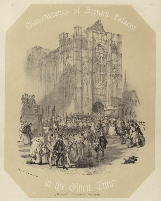 Coroação da rainha Elizabeth I de Joseph Nash
