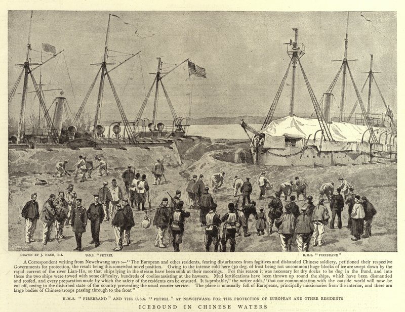 Icebound em águas chinesas de Joseph Nash