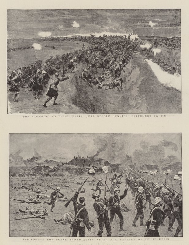 A captura de Tel el Kebir de Joseph Nash