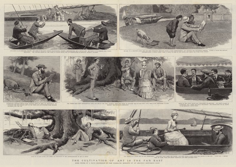 O Cultivo da Arte no Extremo Oriente de Joseph Nash